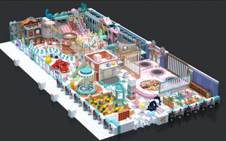 淘氣堡里各個(gè)設(shè)備都好玩，而且益處多